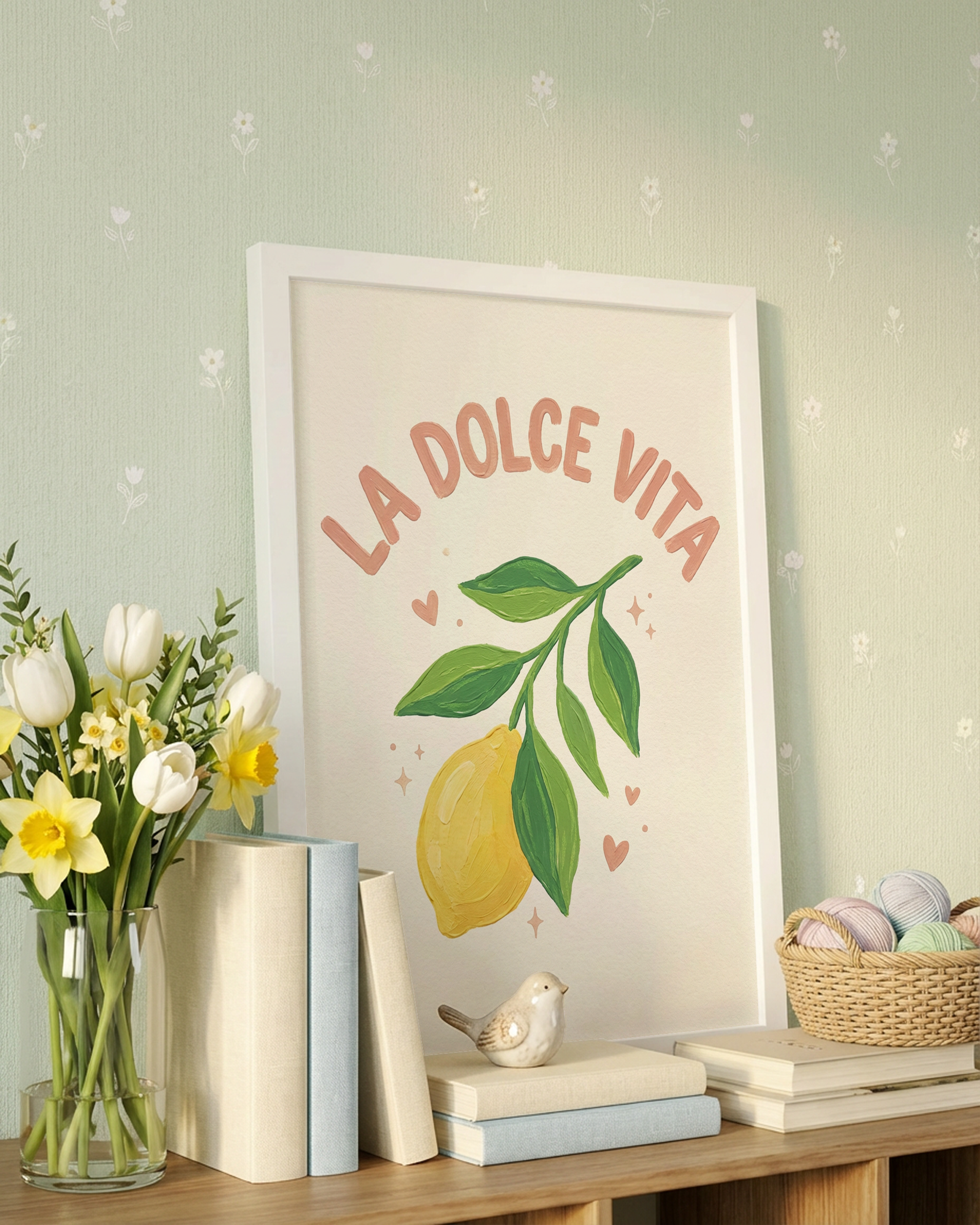 La Dolce Vita Zitrone Poster