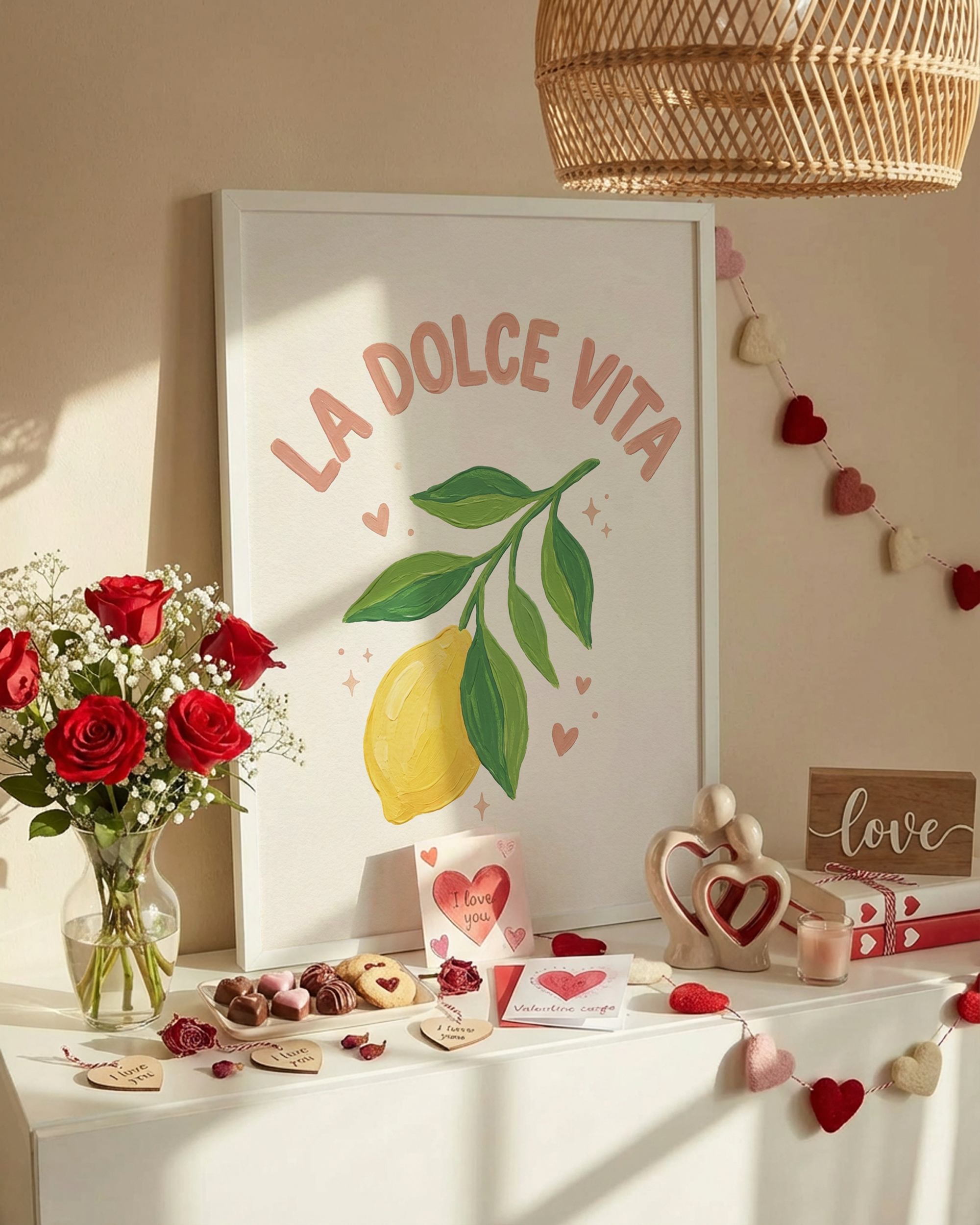 La Dolce Vita Zitrone Poster